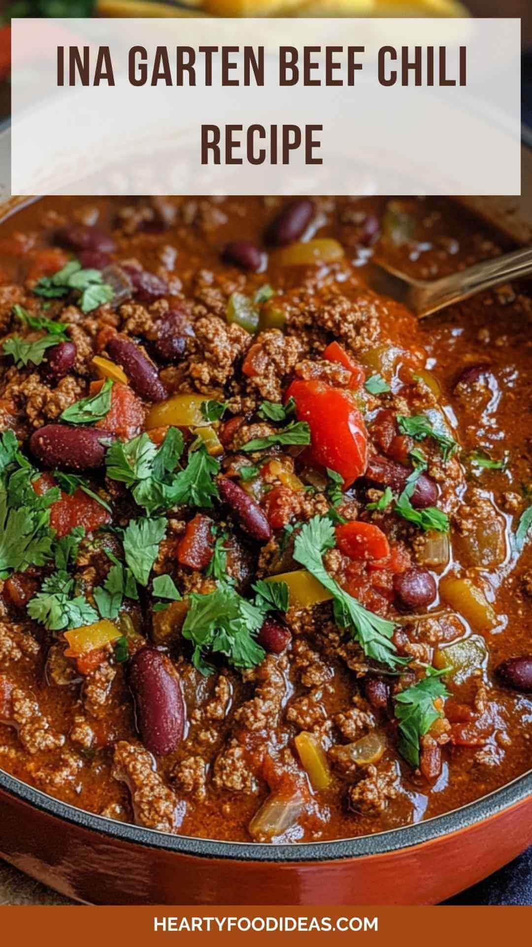 Ina Garten Beef Chili Recipe