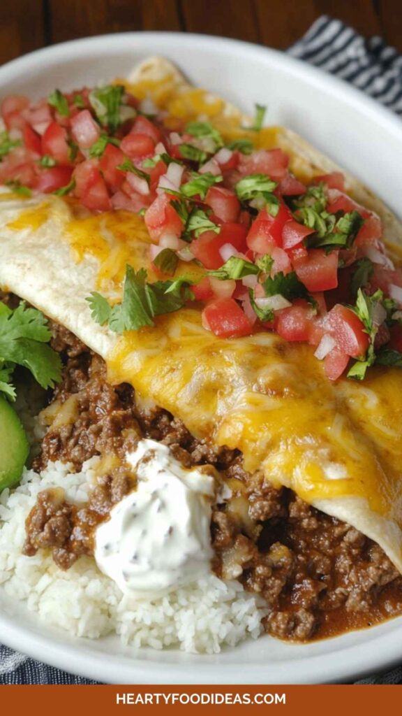 Best Green Chili Beef Burrito Recipe