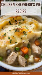 Chicken Shepherd’s Pie Recipe – Hearty Food Ideas