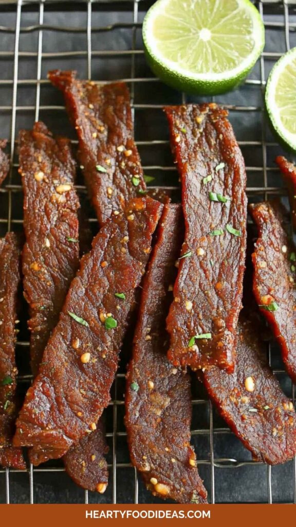 Chili Lime Beef Jerky Copycat Recipe