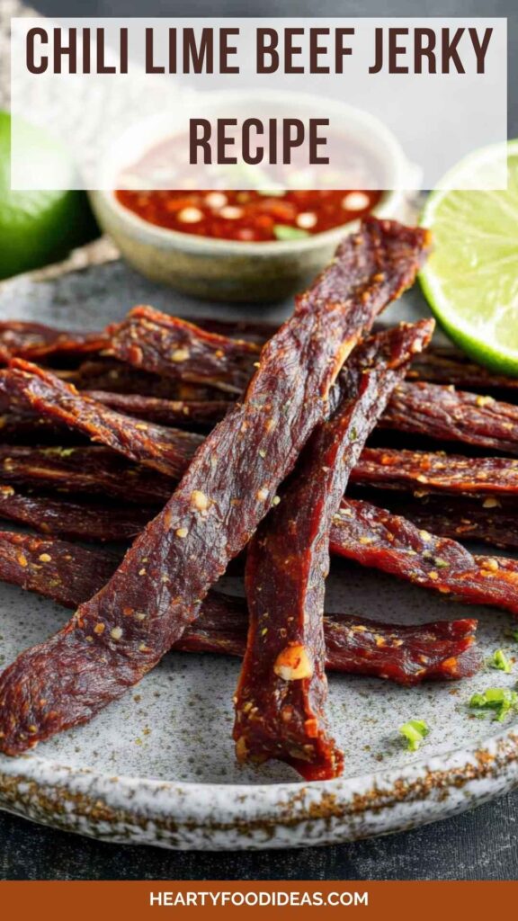 Chili Lime Beef Jerky Recipe