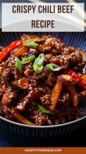 Crispy Chili Beef Recipe – Hearty Food Ideas