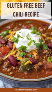 Gluten Free Beef Chili Recipe – Hearty Food Ideas
