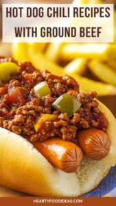Hot Dog Chili Recipes With Ground Beef – Hearty Food Ideas