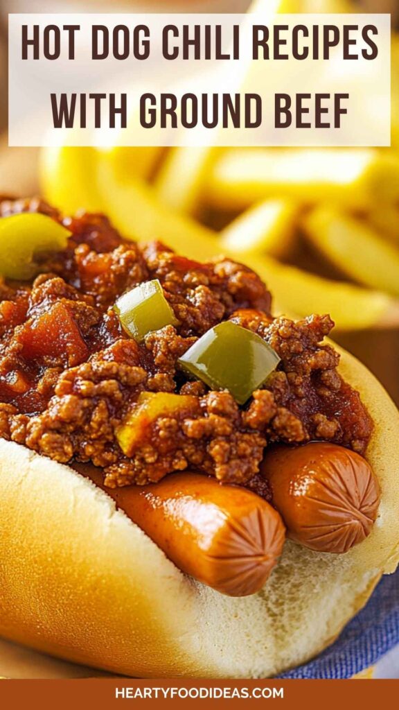 Hot Dog Chili Recipes With Ground Beef