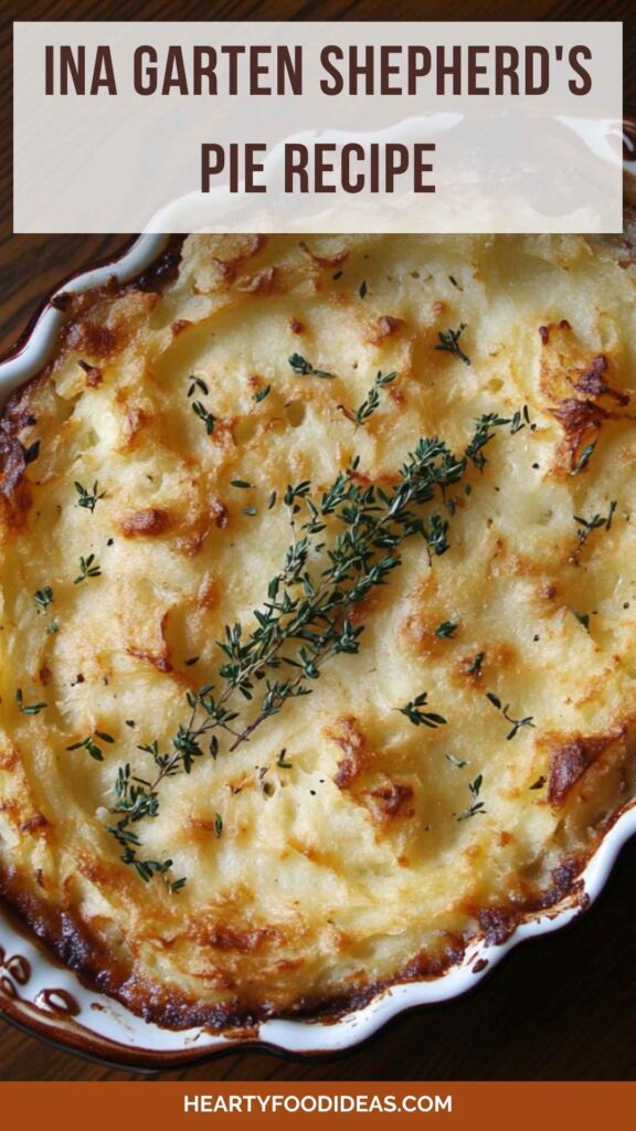 Ina Garten Shepherd's Pie Recipe