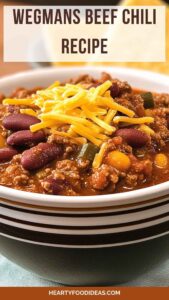 Wegmans Beef Chili Recipe – Hearty Food Ideas