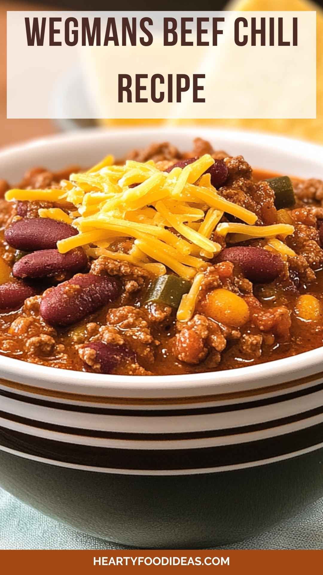 Wegmans Beef Chili Recipe