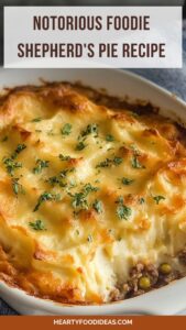 Notorious Foodie Shepherd’s Pie Recipe – Hearty Food Ideas