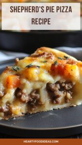 Shepherd’s Pie Pizza Recipe – Hearty Food Ideas