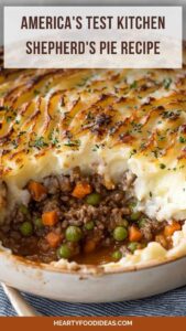 America’s Test Kitchen Shepherd’s Pie Recipe – Hearty Food Ideas