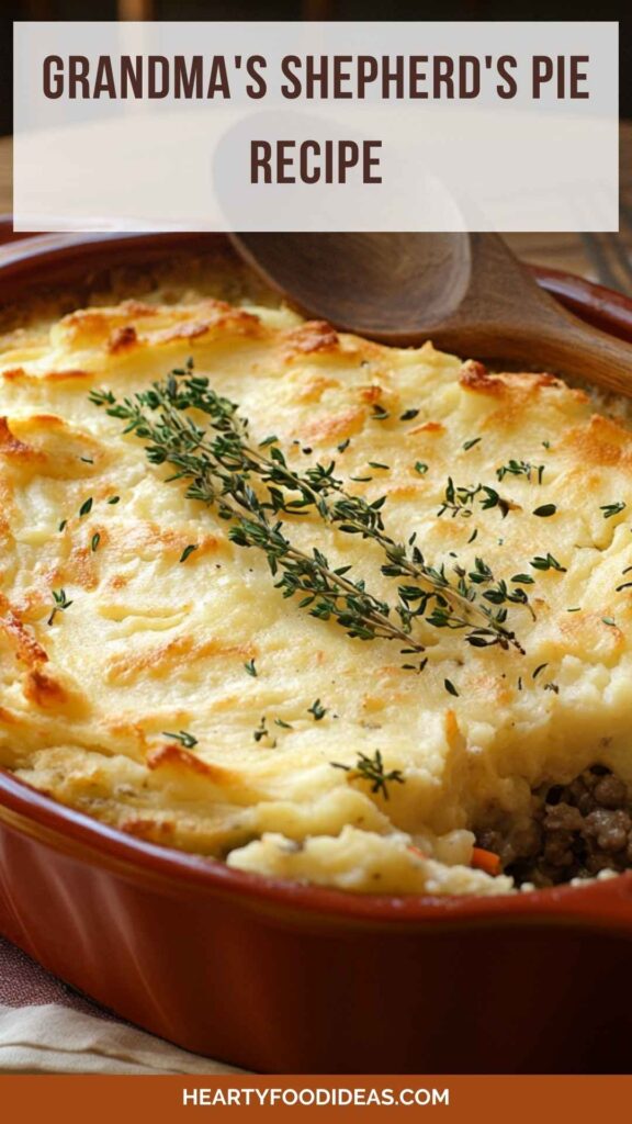 Grandma's Shepherd's Pie Recipe