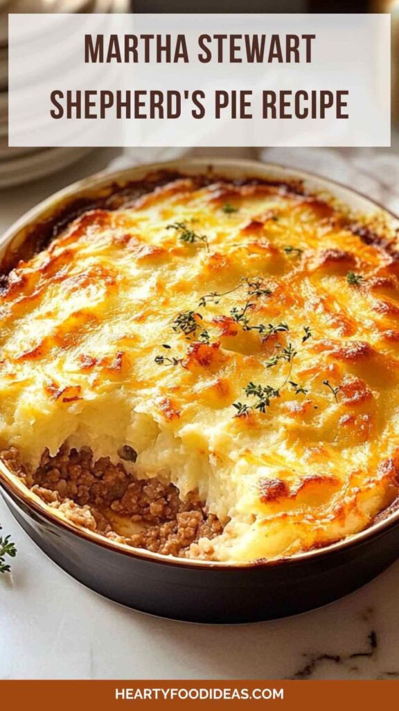 Martha Stewart Shepherd's Pie Recipe