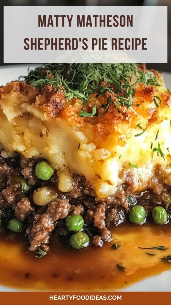 Matty Matheson Shepherd's Pie Recipe