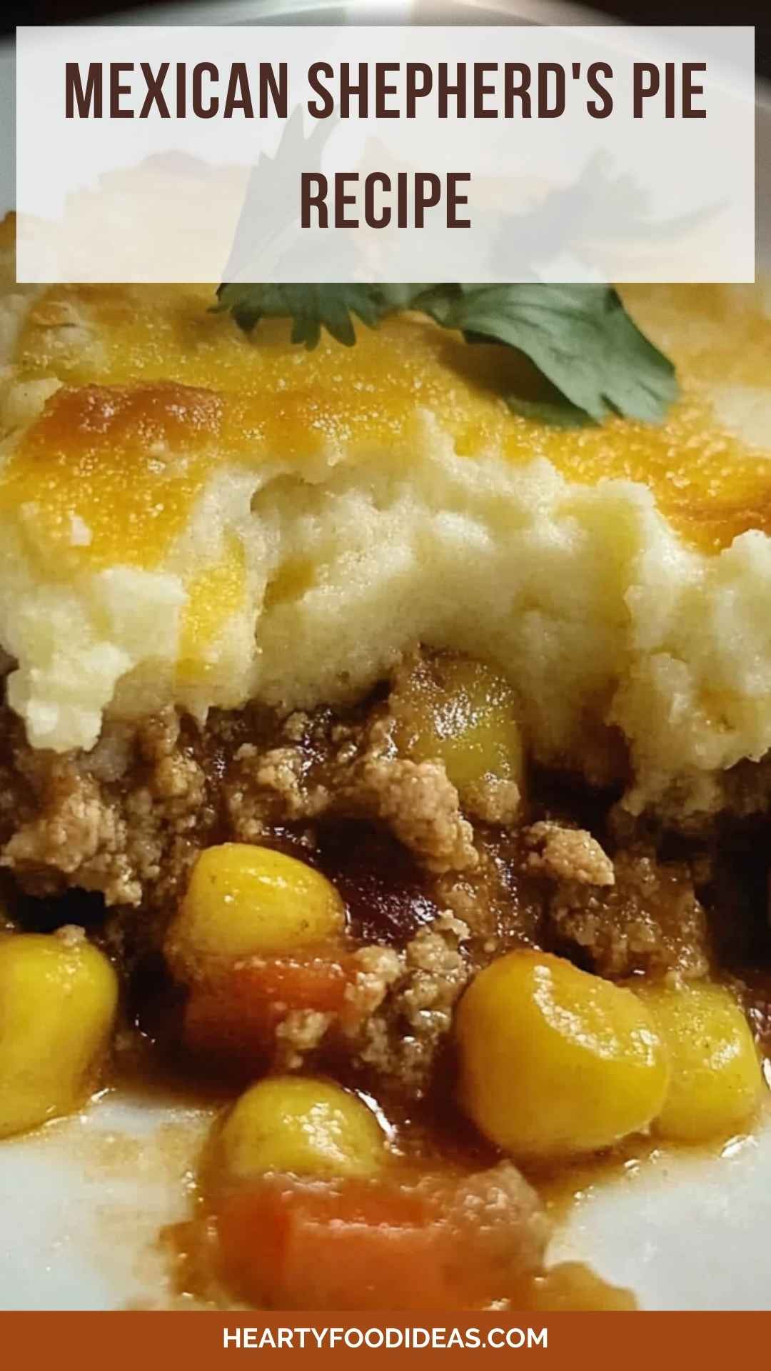 Mexican Shepherd's Pie Recipe