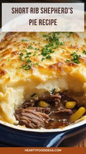 Short Rib Shepherd’s Pie Recipe – Hearty Food Ideas