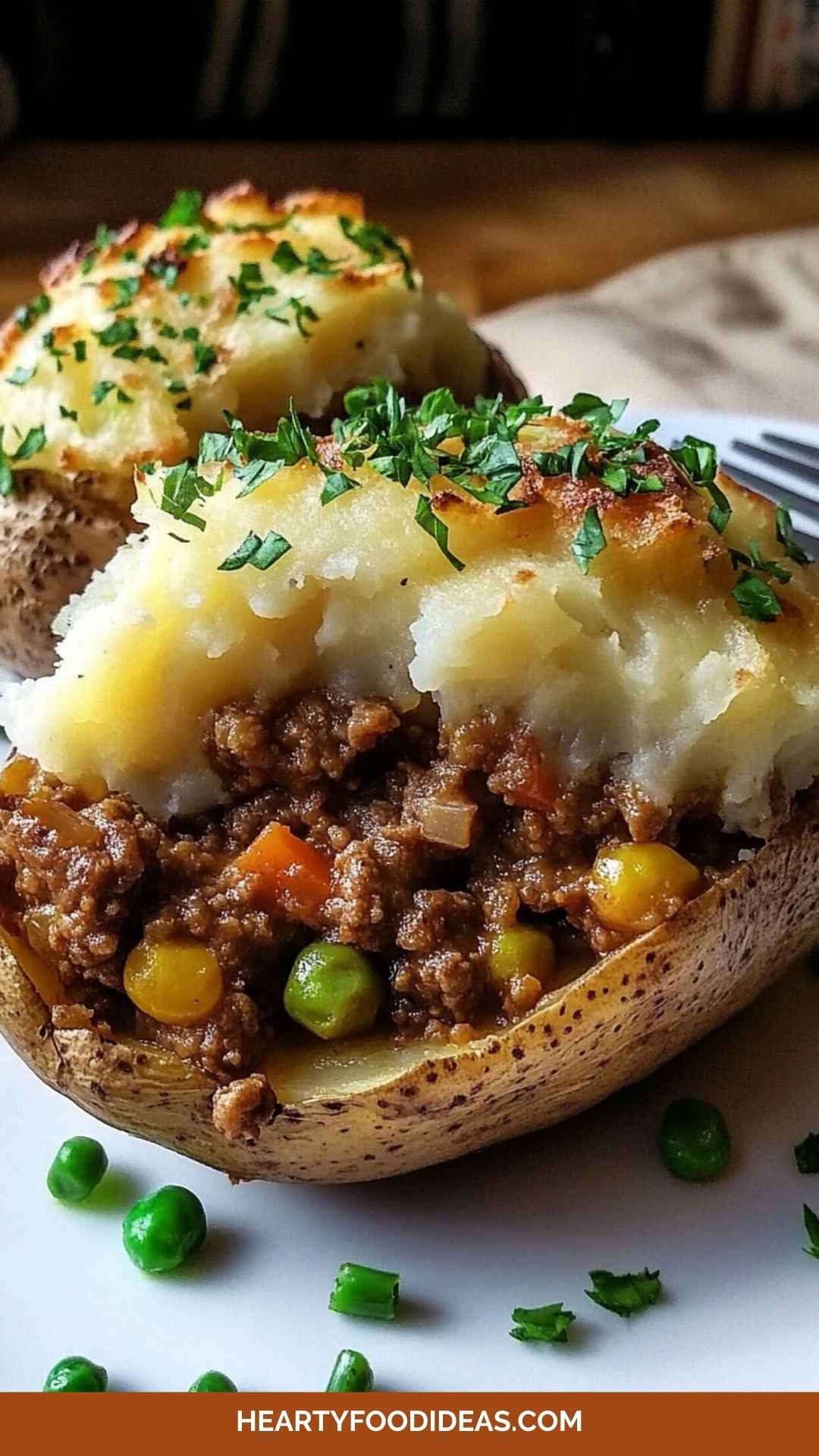 Best Shepherd's Pie Stuffed Potatoes Recipe