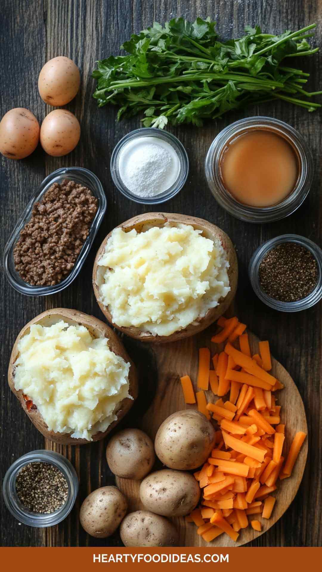 Shepherd's Pie Stuffed Potatoes Copycat Recipe