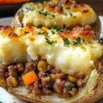 Shepherd's Pie Stuffed Potatoes Recipe