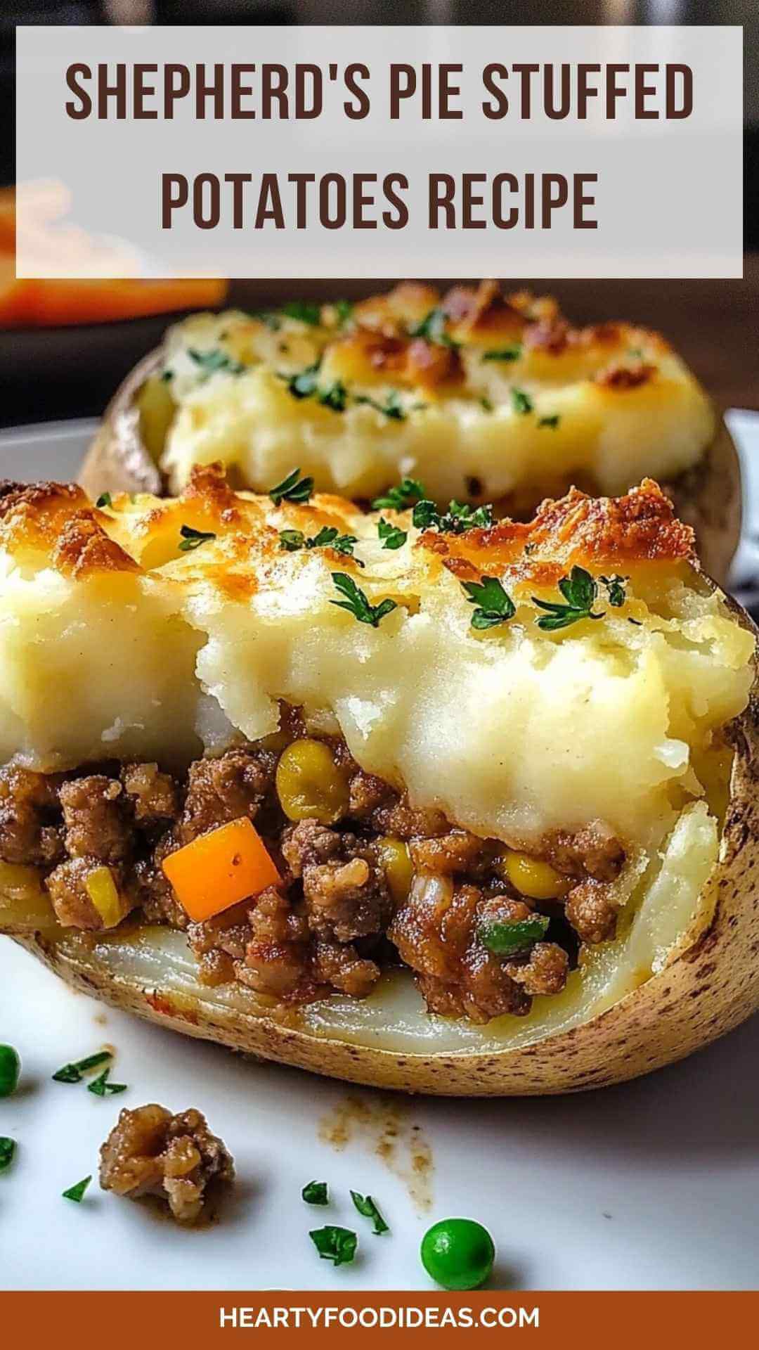 Shepherd's Pie Stuffed Potatoes Recipe