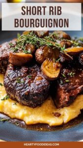 Short Rib Bourguignon – Hearty Food Ideas