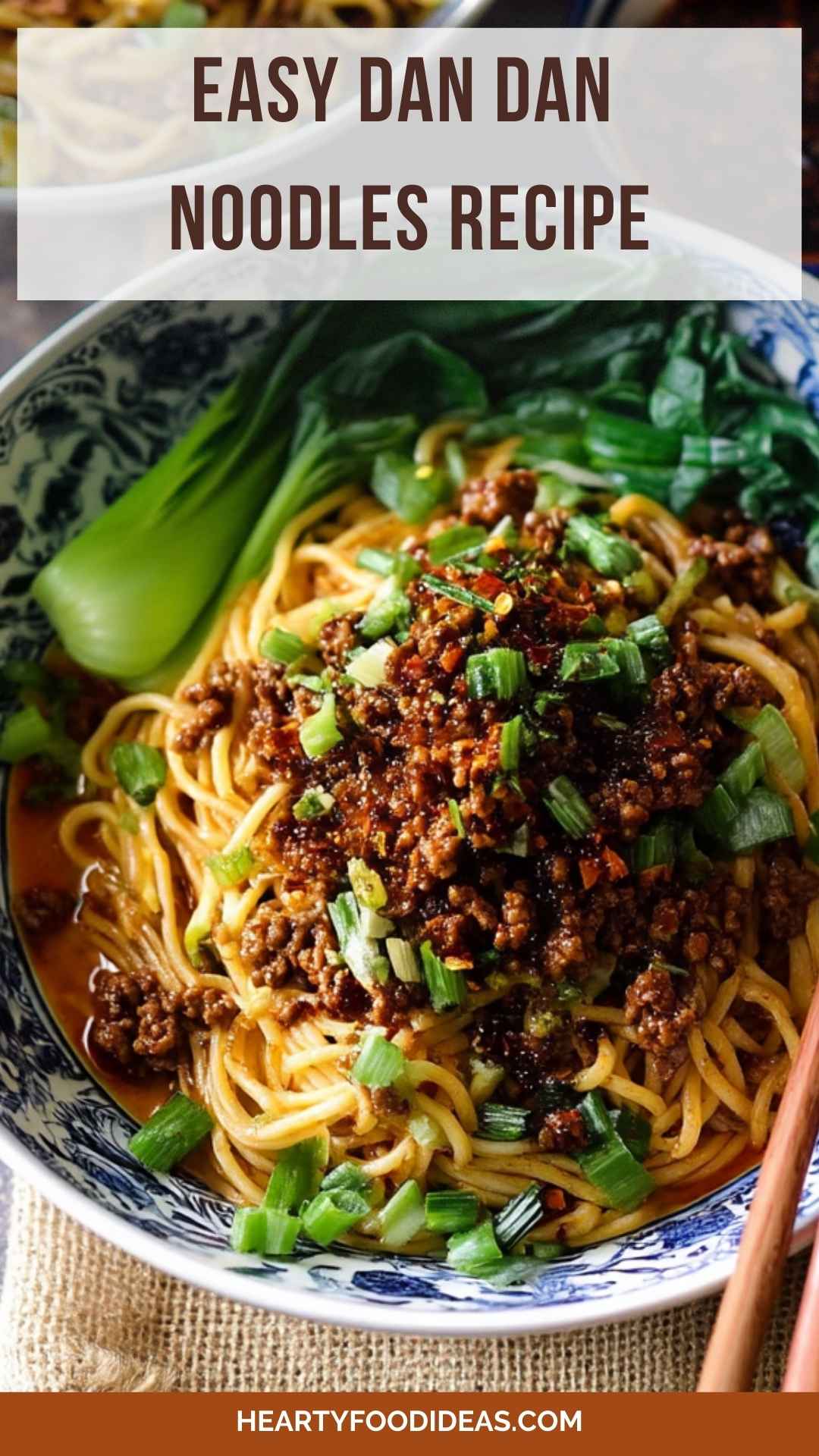Easy Dan Dan Noodles Recipe