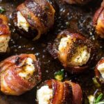 Goat Cheese Stuffed Bacon Wrapped Dates