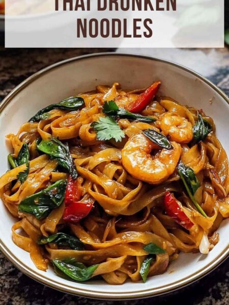 Better Than Takeout Thai Drunken Noodles