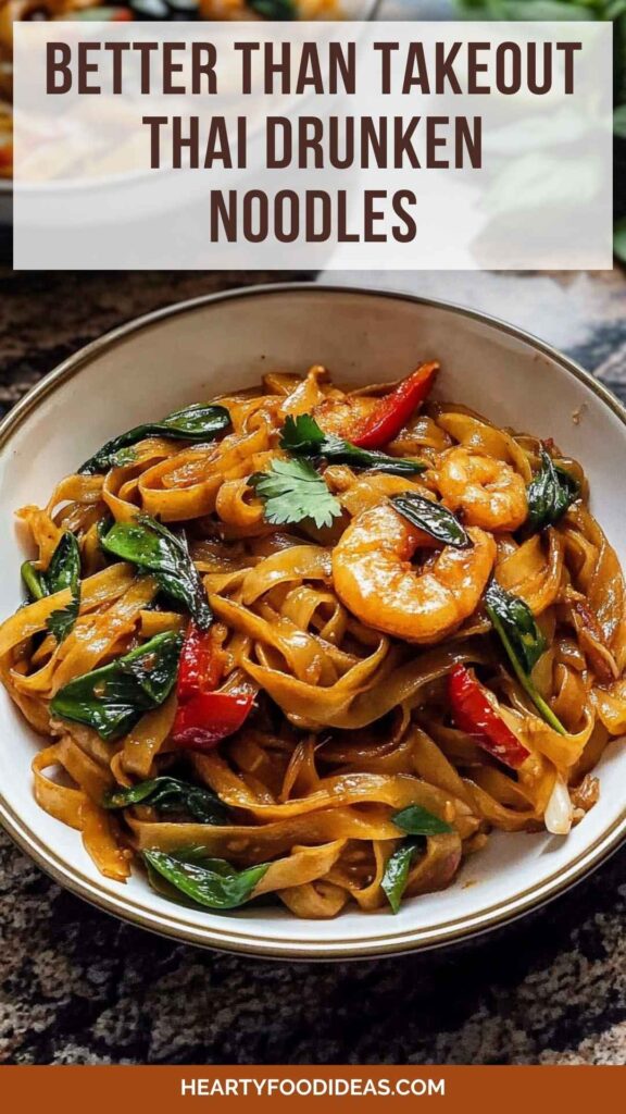 Better Than Takeout Thai Drunken Noodles