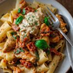 Creamy Sun Dried Tomato Chicken Pasta