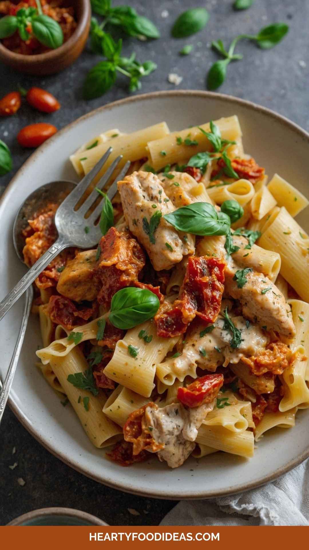 Creamy Sun Dried Tomato Chicken Pasta Copycat Recipe Creamy Sun Dried Tomato Chicken Pasta Copycat Recipe