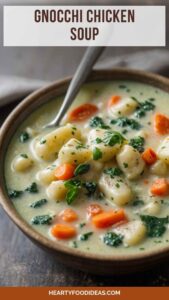 Gnocchi Chicken Soup – Hearty Food Ideas