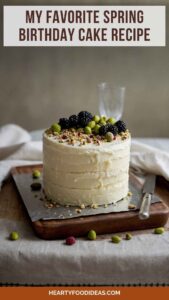 My Favorite Spring Birthday Cake Recipe – Hearty Food Ideas