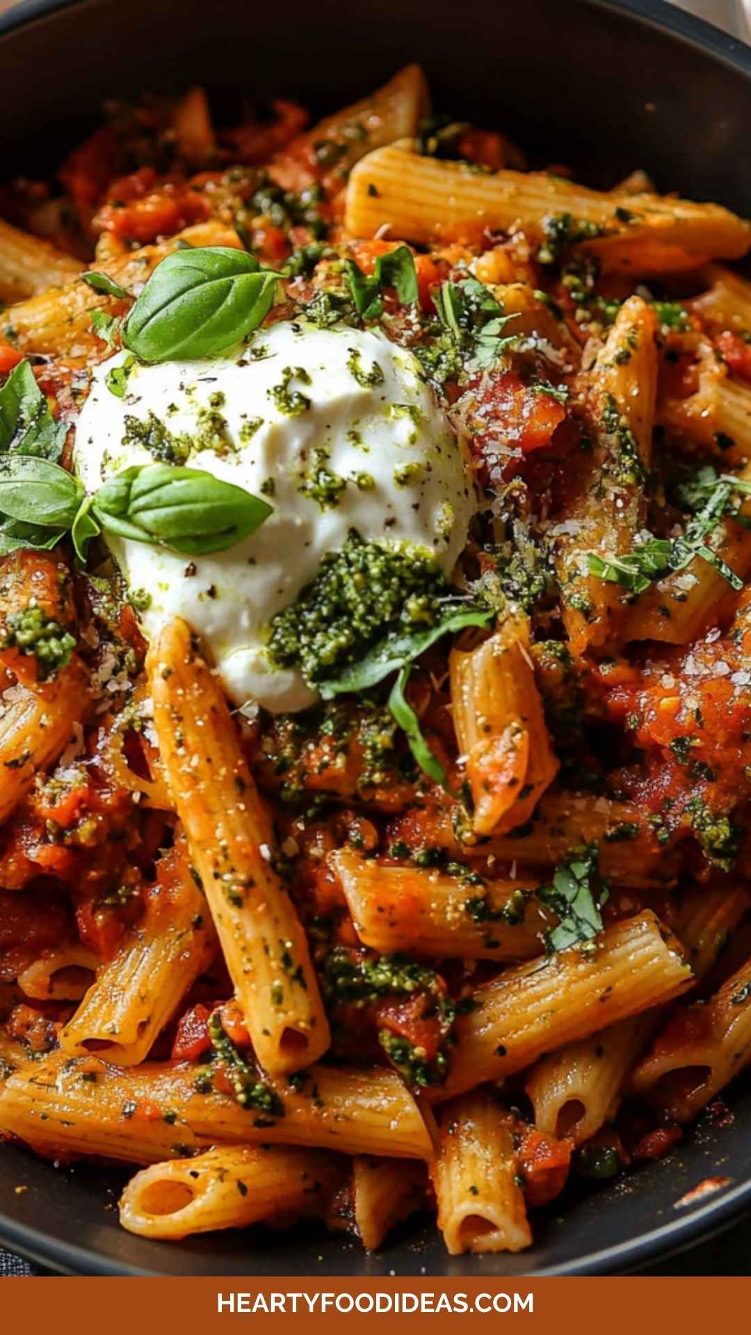 One Pot Tomato Basil Pesto Pasta Copycat Recipe One Pot Tomato Basil Pesto Pasta Copycat Recipe