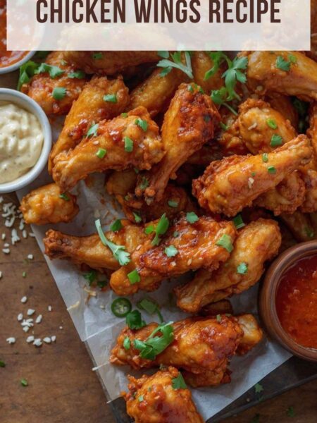Parmesan Buffalo Chicken Wings Recipe