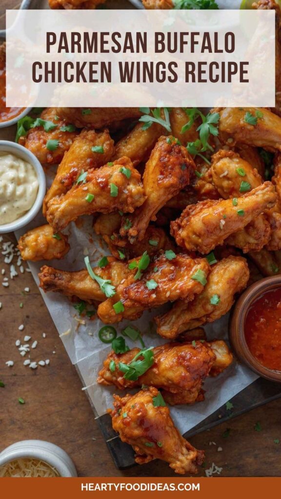 Parmesan Buffalo Chicken Wings Recipe