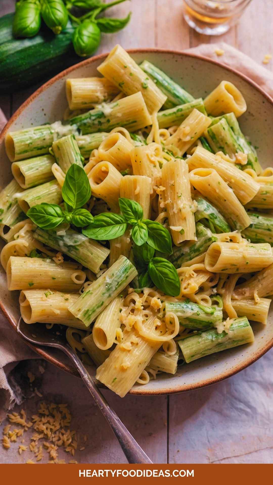 Simplest Zucchini Parmesan Pasta Copycat Recipe