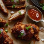 Baked Crunchy Buffalo Chicken