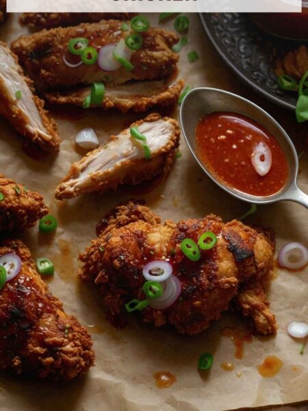 Baked Crunchy Buffalo Chicken