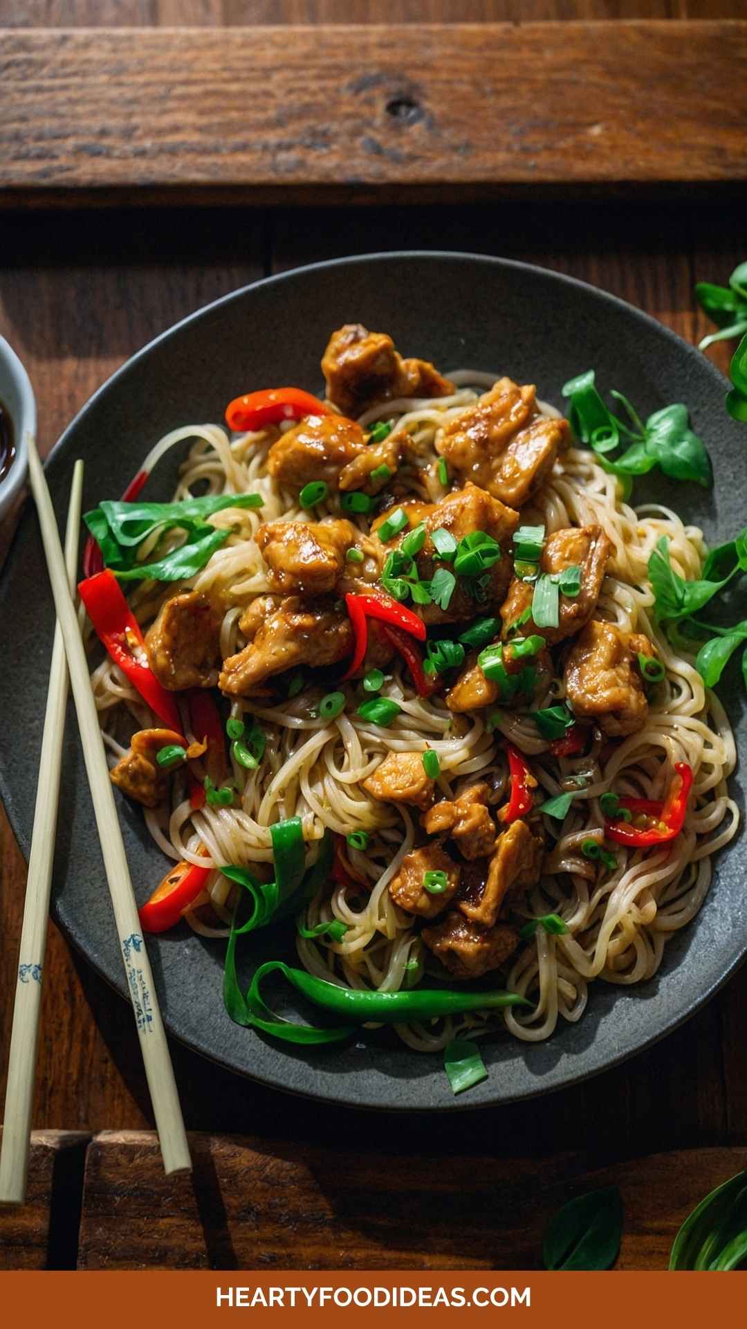 Best Garlic Chicken Noodles