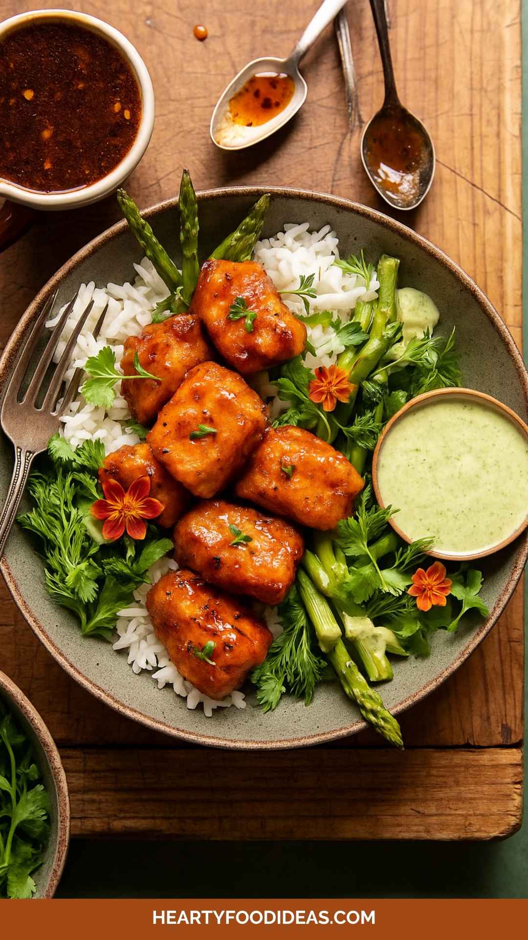 Best Hot Honey Crispy Salmon Bowls Recipe
