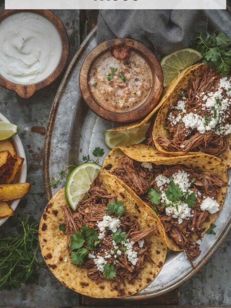 Crockpot Carne Asada Tacos