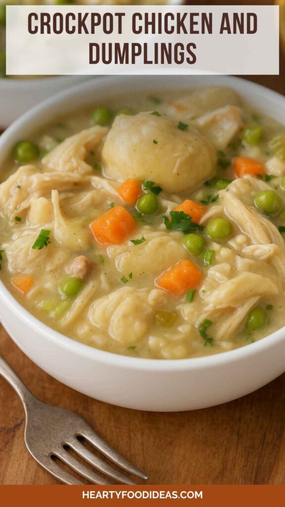 Crockpot Chicken And Dumplings