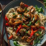 Garlic Chicken Noodles