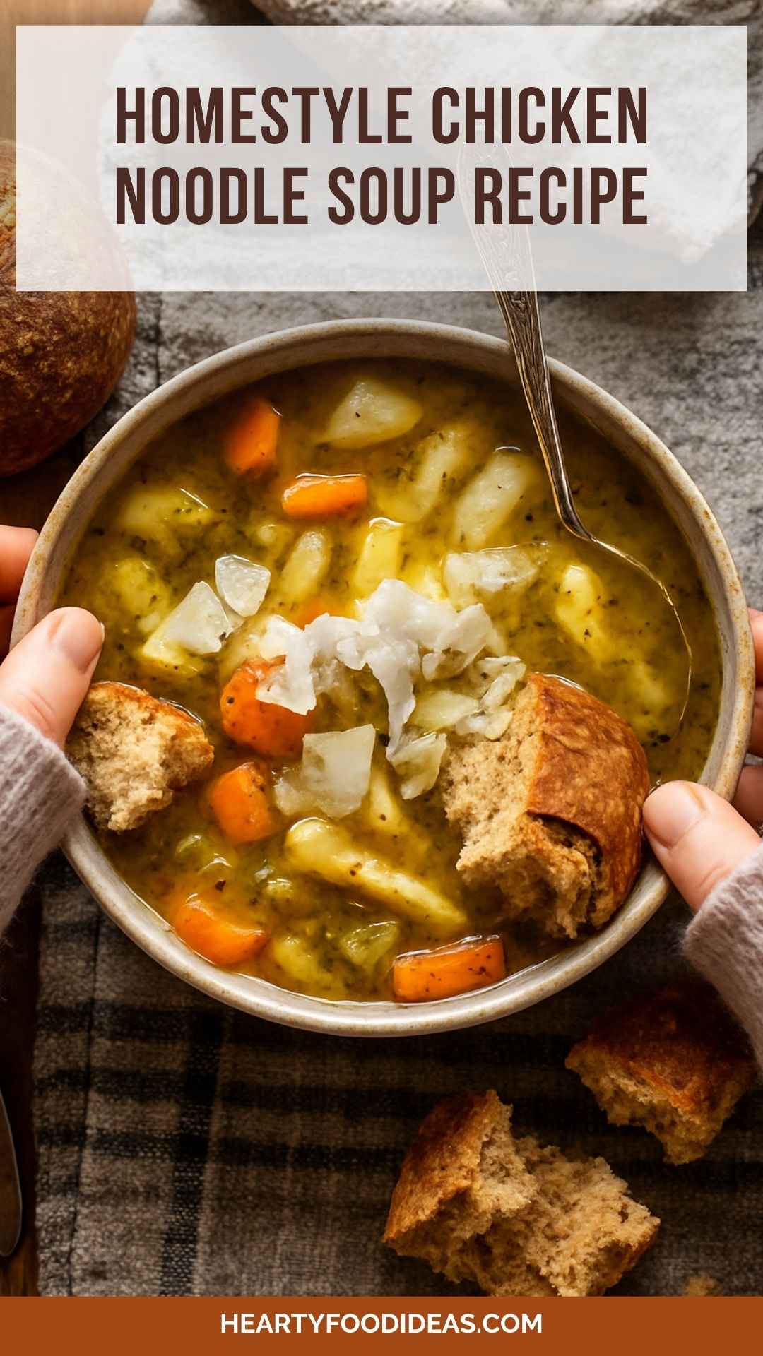 Homestyle Chicken Noodle Soup Recipe Homestyle Chicken Noodle Soup Recipe
