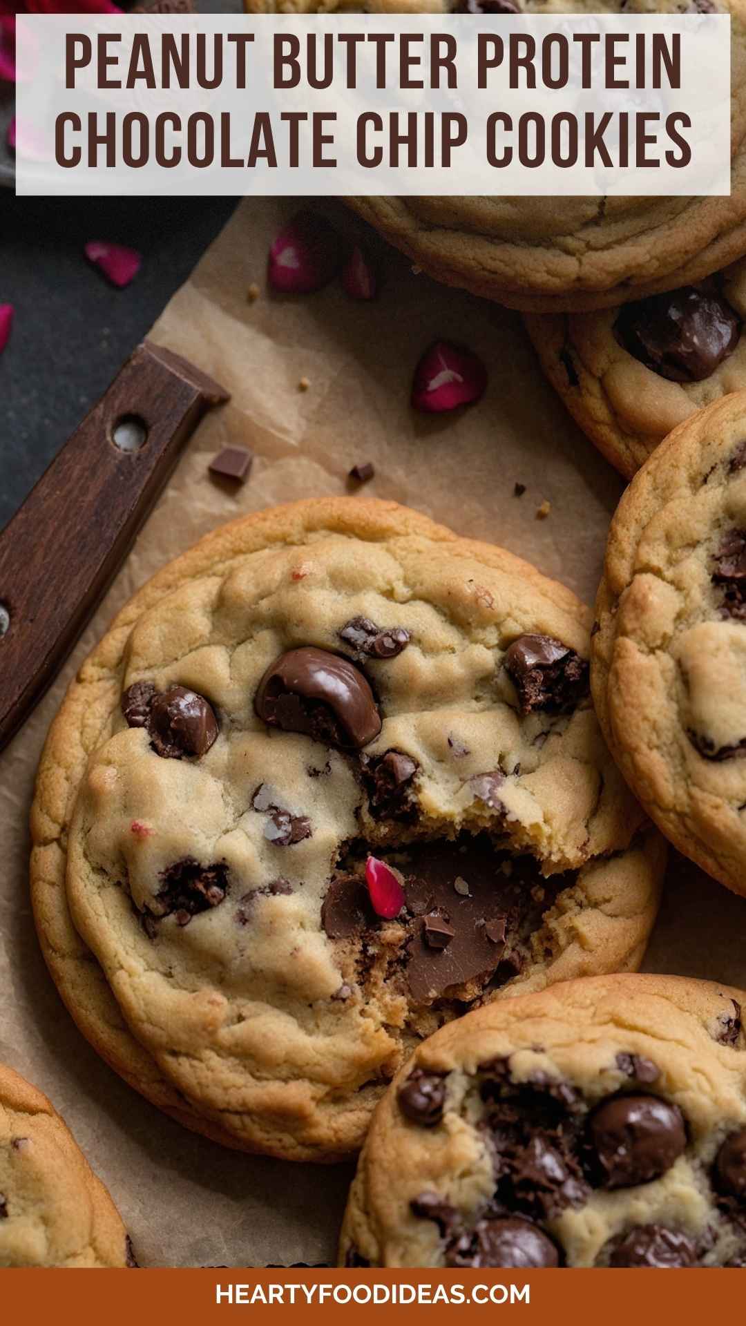 Peanut Butter Protein Chocolate Chip Cookies Peanut Butter Protein Chocolate Chip Cookies