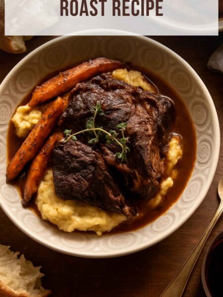Red Wine Braised Pot Roast Recipe