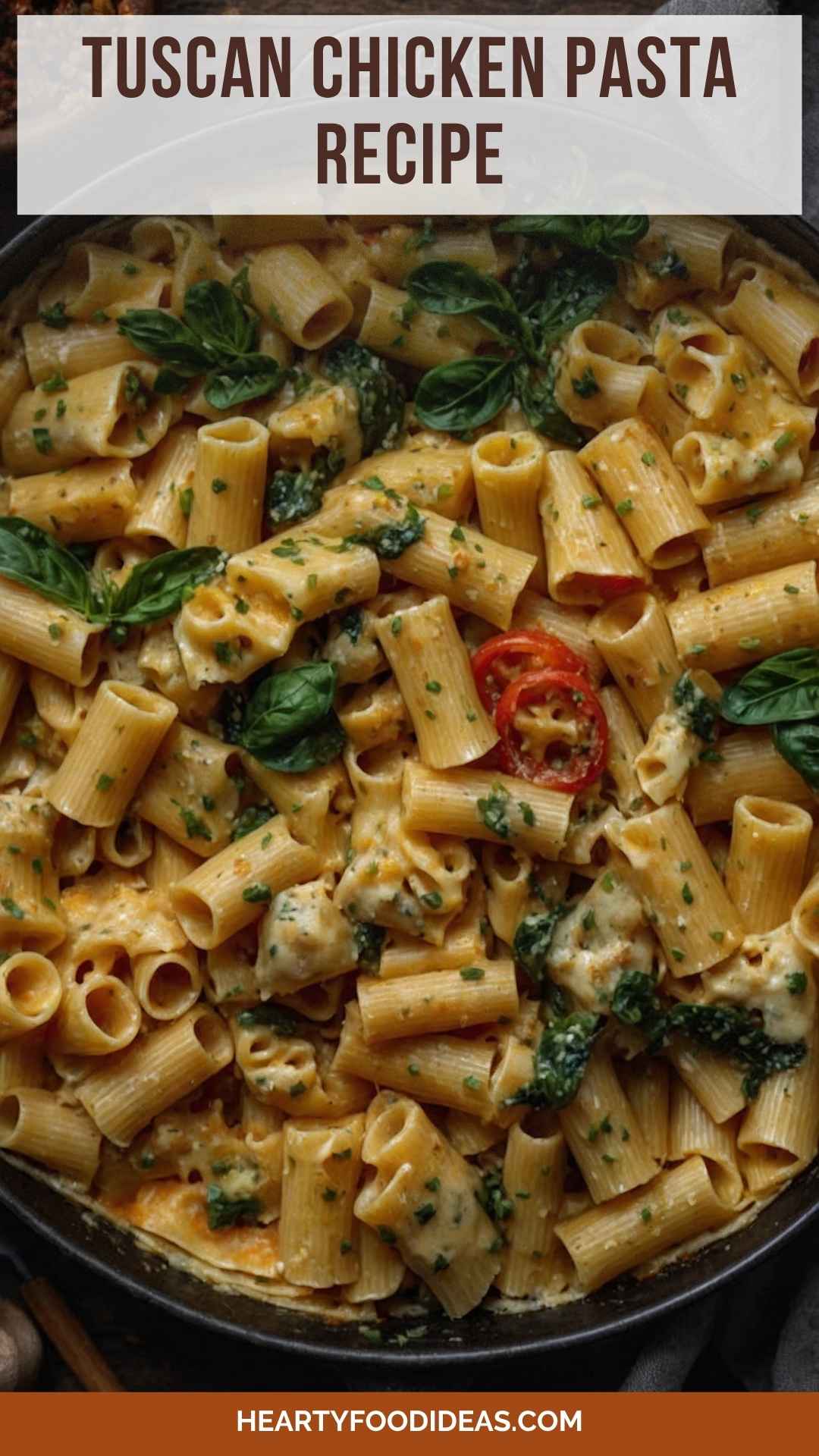 Tuscan Chicken Pasta Recipe Tuscan Chicken Pasta Recipe