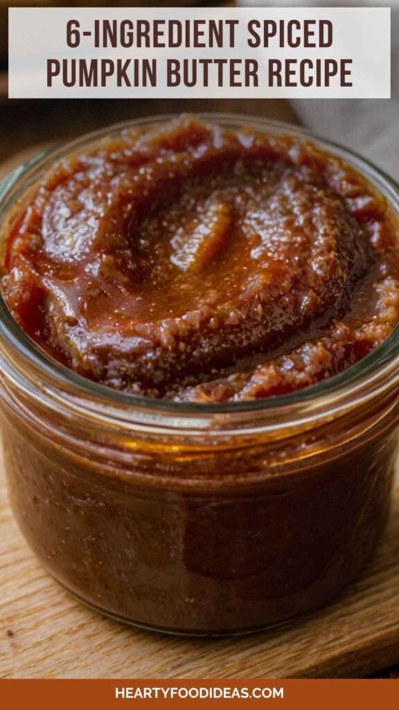 6-Ingredient Spiced Pumpkin Butter Recipe