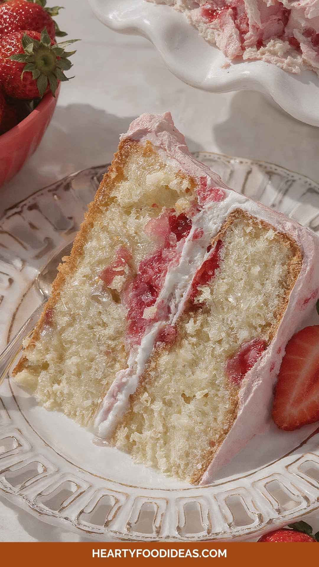 Best Strawberry Ice Cream Cake Best Strawberry Ice Cream Cake
